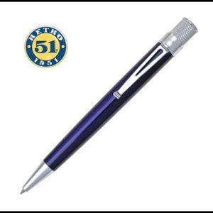 Retro 1951 Tornado: Classic- Blue Rollerball Pen